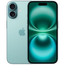 Смартфон Apple iPhone 16 128ГБ, Dual: nano SIM + nano SIM, Teal Смартфон Apple iPhone 16 128ГБ, Dual: nano SIM + nano SIM, Teal