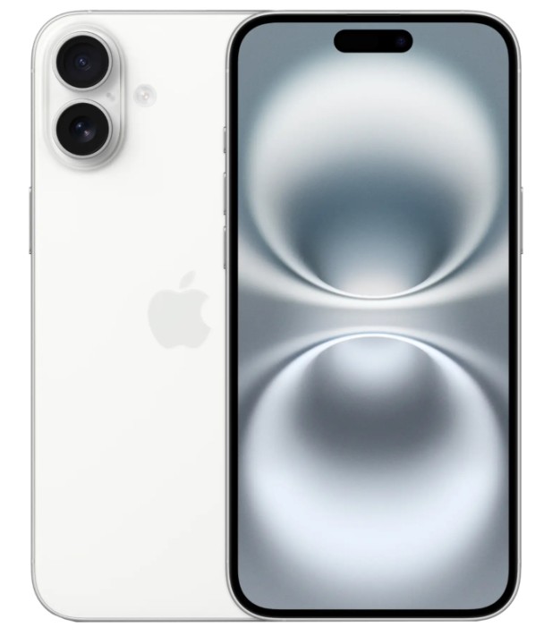 Смартфон Apple iPhone 16 128ГБ, Dual: nano SIM + eSIM, White