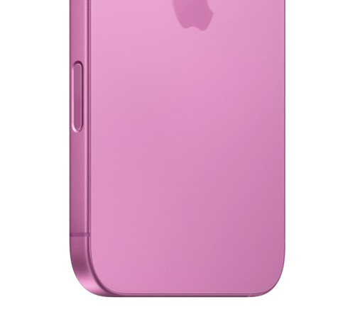 Розовый смартфон Apple iPhone 16 128ГБ с поддержкой Dual SIM (nano SIM + eSIM)