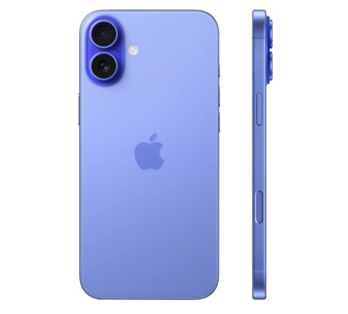 Смартфон Apple iPhone 16 128 ГБ Ultramarine: двойная сим-карта для свободы связи
