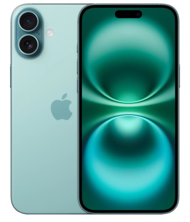 Смартфон Apple iPhone 16 Plus 256ГБ, Dual: nano SIM + eSIM, Teal