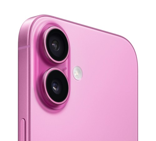 Новый смартфон Apple iPhone 16 Plus 128ГБ в розовом цвете: две eSIM из США