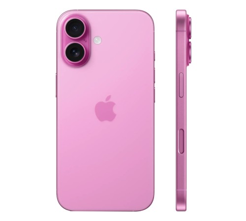 Новый смартфон Apple iPhone 16 Plus 128ГБ в розовом цвете: две eSIM из США