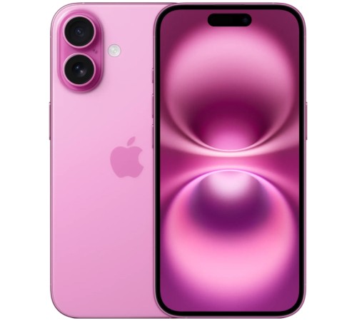Смартфон Apple iPhone 16 Plus 256 ГБ в розовом цвете: две eSIM из США