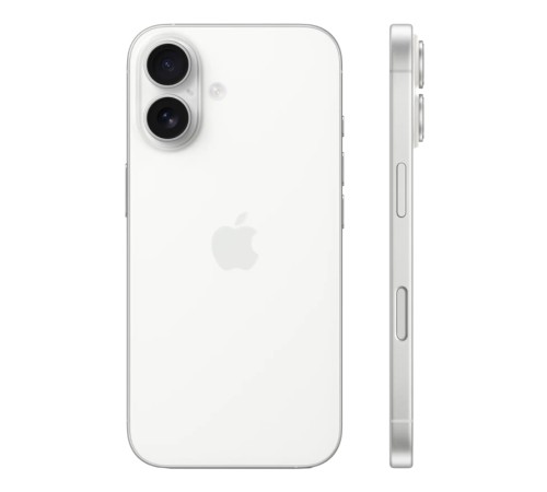 Новый Apple iPhone 16 Plus 256ГБ, Dual eSIM в белом цвете (версия US)