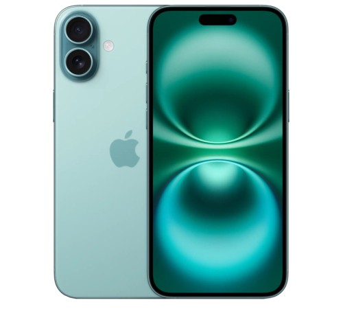 Смартфон Apple iPhone 16 Plus 256 ГБ в цвете Teal: двойная eSIM для свободы связи