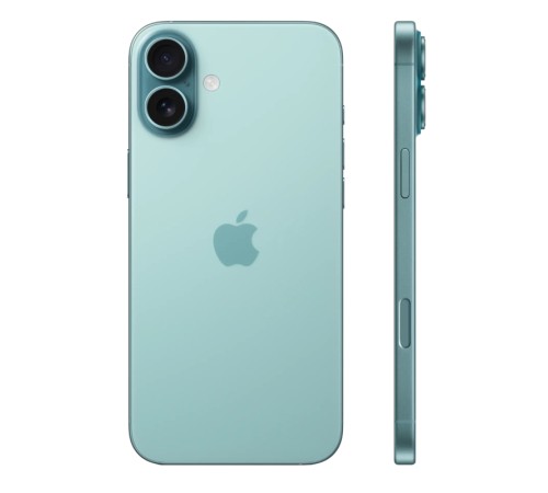Смартфон Apple iPhone 16 Plus 256 ГБ в цвете Teal: двойная eSIM для свободы связи