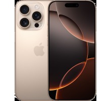 Смартфон Apple iPhone 16 Pro 256Gb SIM+eSIM Desert Titanium (Global)