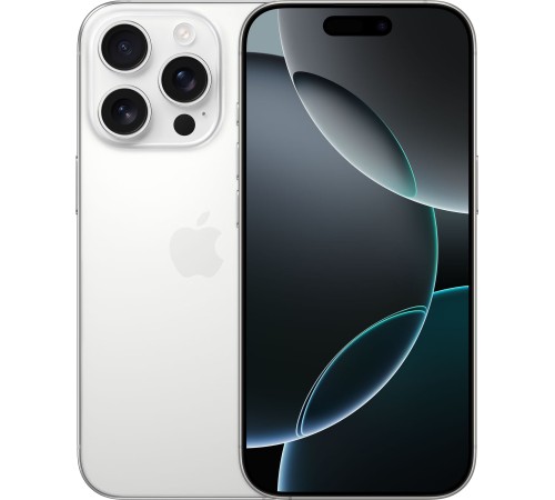 Смартфон Apple iPhone 16 Pro 1 TB SIM+eSIM в белом титане (глобальная версия)