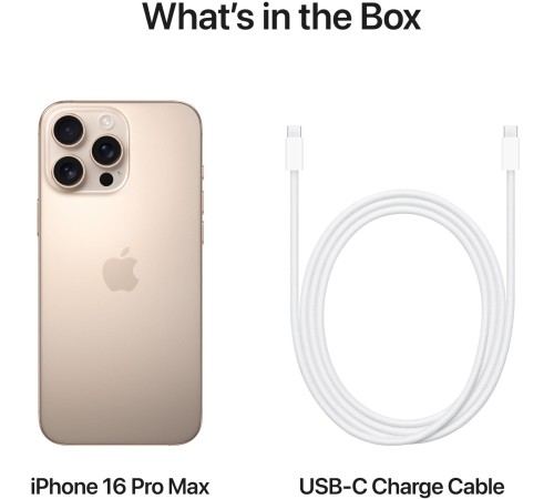 Смартфон Apple iPhone 16 Pro Max 256Gb SIM+SIM Desert Titanium: надёжность и стиль
