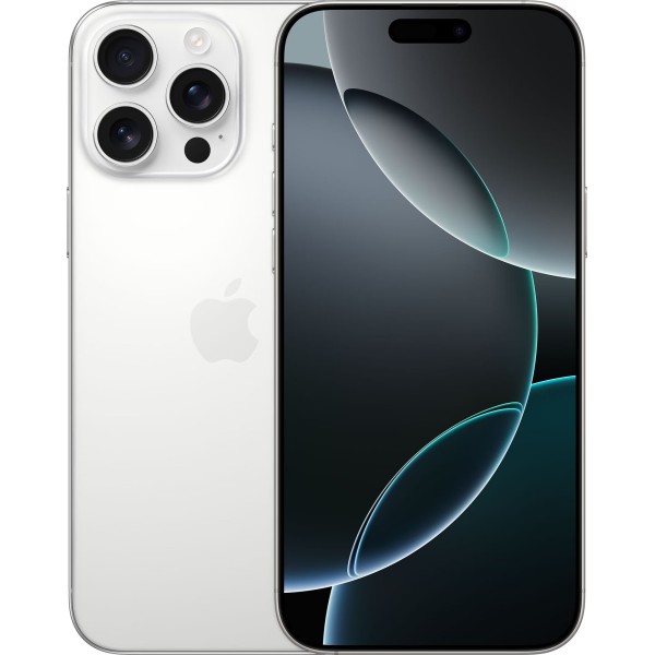 Смартфон Apple iPhone 16 Pro Max 512Gb SIM+SIM White Titanium (HK)