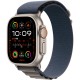 Умные часы Apple Watch Ultra 2 49 мм с титановым корпусом и ремешком Alpine Loop синего цвета (размер L)
