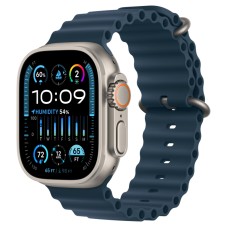 Умные часы Apple Watch Ultra 2 49 мм Titanium Case, титановый/blue Ocean Band One Size Умные часы Apple Watch Ultra 2 49 мм Titanium Case, титановый/blue Ocean Band One Size