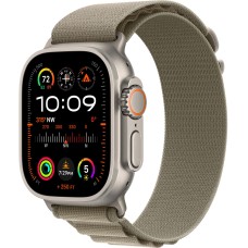 Умные часы Apple Watch Ultra 2 49 мм Titanium Case, титановый/olive Alpine Loop (L) Умные часы Apple Watch Ultra 2 49 мм Titanium Case, титановый/olive Alpine Loop (L)