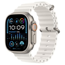 Умные часы Apple Watch Ultra 2 49 мм Titanium Case, титановый/white Ocean Band One Size (MRF93/MREJ3) Умные часы Apple Watch Ultra 2 49 мм Titanium Case, титановый/white Ocean Band One Size (MRF93/MREJ3)