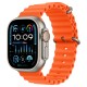 Умные часы Apple Watch Ultra 2 49 мм с титановым корпусом и оранжевым ремешком Ocean Band