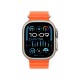 Умные часы Apple Watch Ultra 2 49 мм с титановым корпусом и оранжевым ремешком Ocean Band