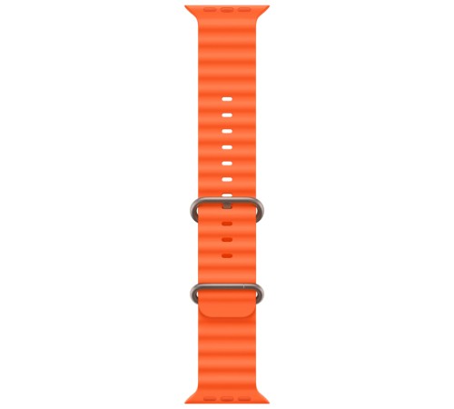 Умные часы Apple Watch Ultra 2 49 мм с титановым корпусом и оранжевым ремешком Ocean Band
