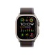 Умные часы Apple Watch Ultra 2 49 мм: титановый корпус и стильный Blue/Black Trail Loop