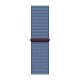 Умные часы Apple Watch SE 2 (2023) GPS 44 мм в серебристом алюминиевом корпусе с ремешком Winter Blue Sport Loop
