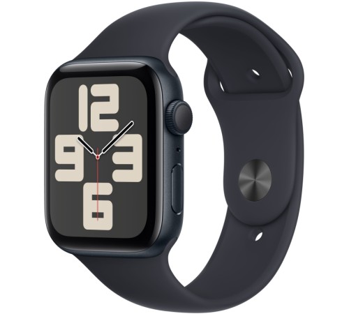 Умные часы Apple Watch SE 2 (2023) GPS 44 мм в алюминиевом корпусе Midnight с ремешком Sport Band (M/L)