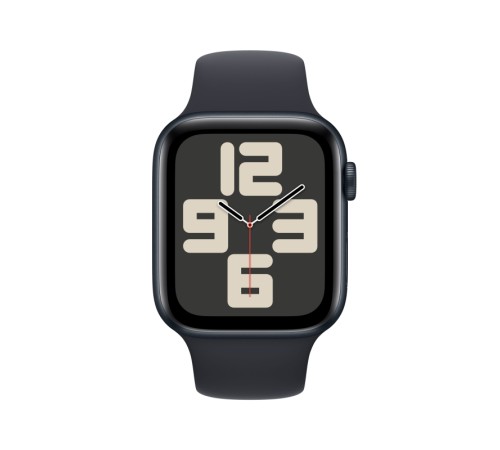 Умные часы Apple Watch SE 2 (2023) GPS 44 мм в алюминиевом корпусе Midnight с ремешком Sport Band (M/L)