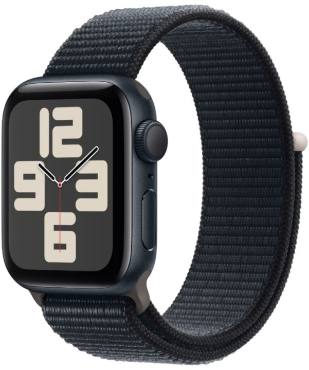Умные часы Apple Watch SE 2 (2023) GPS 44mm Midnight Aluminium Case with Midnight Sport Loop (MREA3)