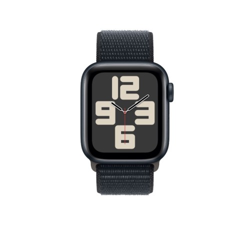 Умные часы Apple Watch SE 2 (2023) GPS 44 мм в алюминиевом корпусе Midnight с ремешком Sport Loop: стиль и функциональность