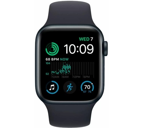 Умные часы Apple Watch SE 2 (2023) GPS 40 мм: стиль и функциональность в алюминиевом корпусе Midnight