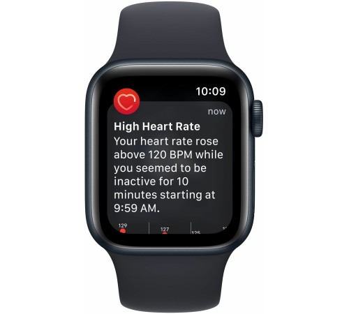 Умные часы Apple Watch SE 2 (2023) GPS 40 мм: стиль и функциональность в алюминиевом корпусе Midnight