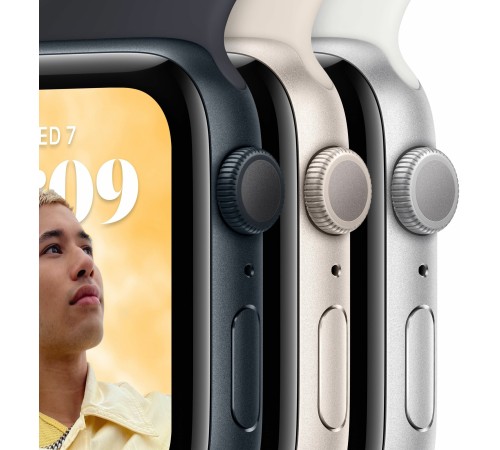 Умные часы Apple Watch SE 2 (2023) GPS 40 мм: стильный дизайн и передовые технологии в алюминиевом корпусе