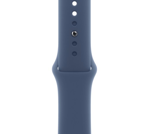 Умные часы Apple Watch SE 2 (2024) 40 мм в алюминиевом корпусе цвета серебро с джинсовым спортивным ремешком S/M