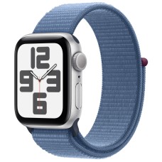 Умные часы Apple Watch SE 2 (2023) GPS 40mm Silver Aluminium Case with Winter Blue Sport Loop (MRE33) Умные часы Apple Watch SE 2 (2023) GPS 40mm Silver Aluminium Case with Winter Blue Sport Loop (MRE33)
