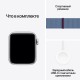 Умные часы Apple Watch SE 2 (2023) GPS 40 мм: серебристый алюминиевый корпус и спортивный ремешок Winter Blue