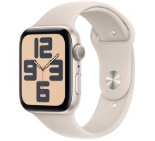 Умные часы Apple Watch SE 2 (2023) GPS 44mm Starlight Aluminium Case with Starlight Sport Band M/L (MRE53)
