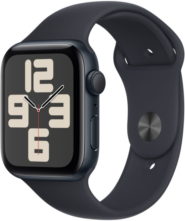 Умные часы Apple Watch SE 2 (2023) GPS 44mm Midnight Aluminum Case with Midnight Sport Band (S/M)