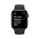 Умные часы Apple Watch SE 2 (2023) GPS 44 мм: Midnight Aluminum Case и Midnight Sport Band (S/M) — стиль и функциональность.