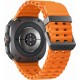 Умные часы Samsung Galaxy Watch Ultra 7 47 мм LTE (L705), чёрный с оранжевым, версия для России