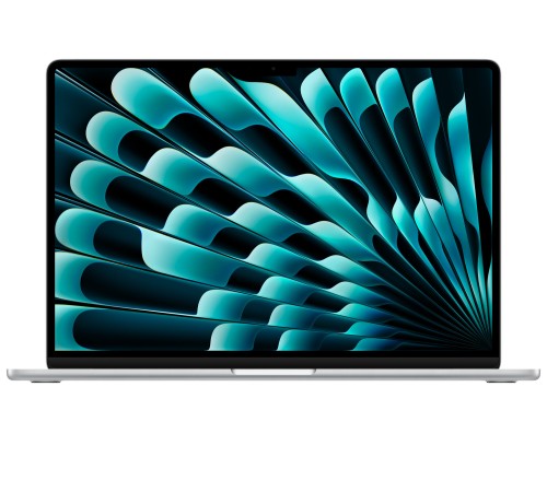Мощный Apple MacBook Air 15 MXD23 с процессором M3: 16 ГБ ОЗУ и 512 ГБ SSD в серебристом корпусе