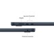 MacBook Air 15 MC9L4 (M3 8c CPU/10c GPU/24/512) Midnight: мощный ноутбук в стильном дизайне