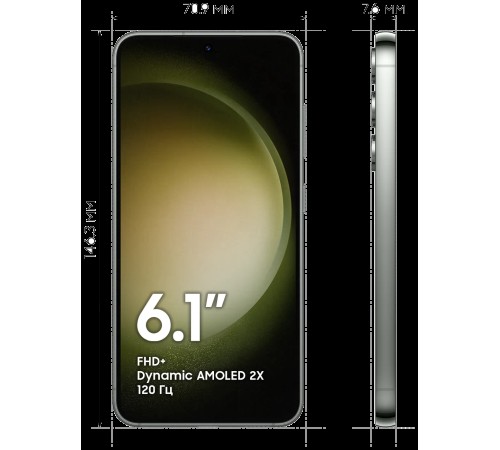 Смартфон Samsung Galaxy S23 8/256 ГБ в оттенке Lavender: стильный и мощный выбор
