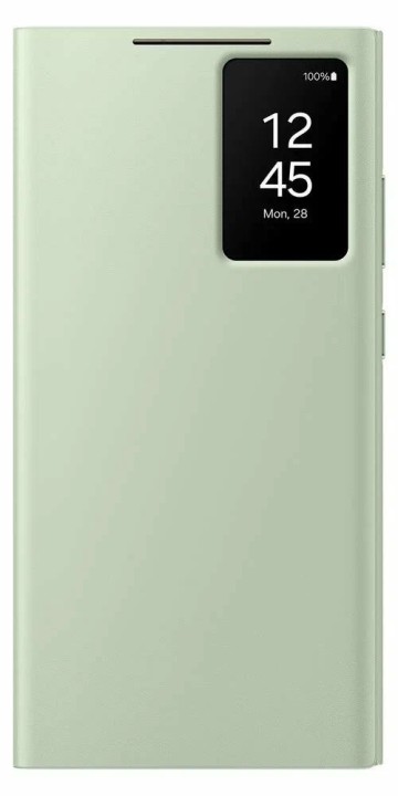Чехол - книжка Samsung Smart View Wallet Case Cover Galaxy S24 Ultra S24 Ultra Smart View Wallet Case Light Green - RU Green EF-ZS926CGEGRU