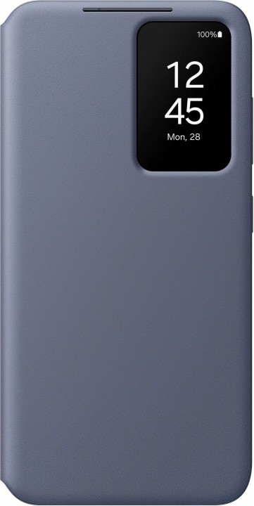 Чехол-книжка Samsung Smart View Wallet Case S24 Violet EF-ZS921CVEGRU