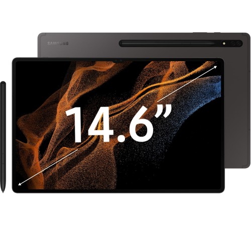 Планшет Samsung Galaxy Tab S8 Ultra 5G 12/256 ГБ (SM-X906B) в графитовом цвете