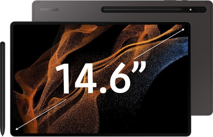 Планшет Samsung Galaxy Tab S8 Ultra 5G 12/256 (SM-X906B), графитовый
