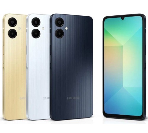 Смартфон Samsung Galaxy A06 6/128 ГБ в чёрном цвете — мощный и стильный выбор.