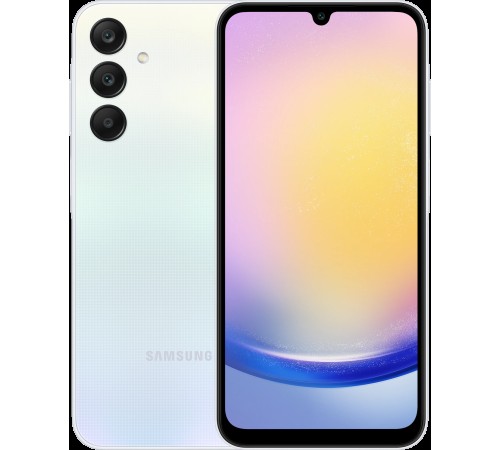 Смартфон Samsung Galaxy A25 5G 8/256 ГБ в голубом цвете: мощный и стильный выбор.