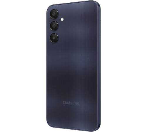Смартфон Samsung Galaxy A25 4G 6/128 ГБ в темно-синем цвете
