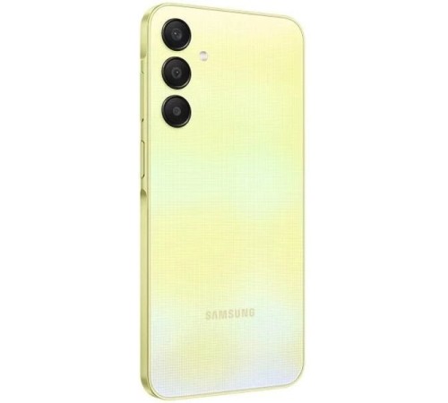 Смартфон Samsung Galaxy A25 5G 8/256 ГБ в жёлтом цвете: мощный и стильный выбор.