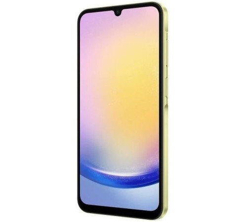 Смартфон Samsung Galaxy A25 4G 8/256 ГБ в жёлтом цвете — стильный и мощный выбор.